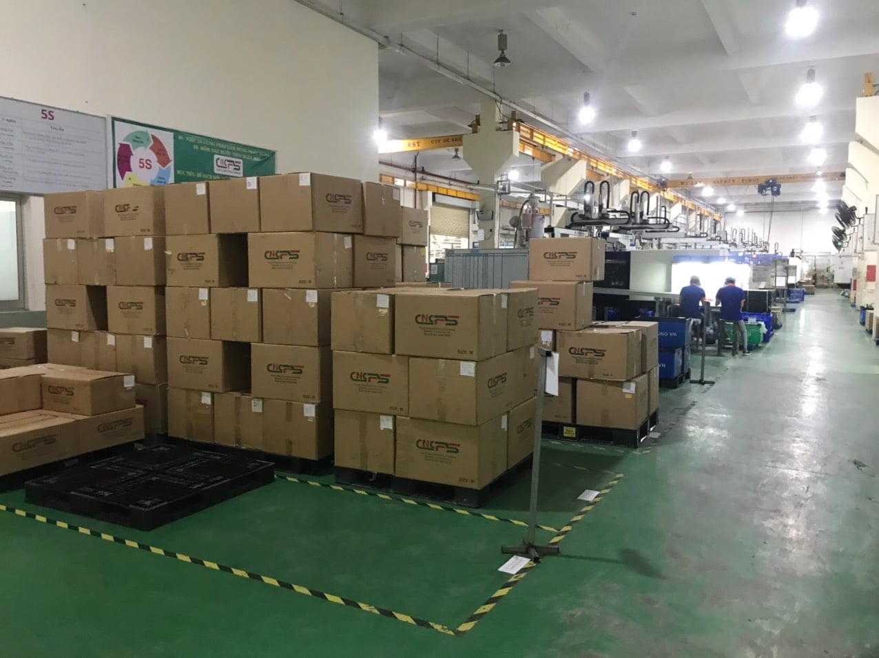 Packing area
